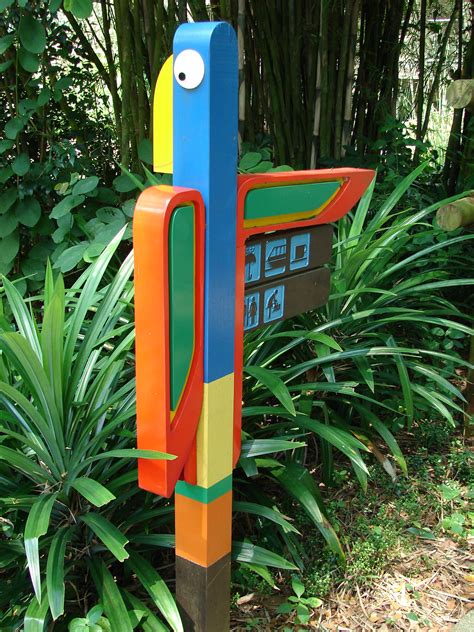 creative park signs.